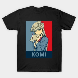 Komi Can't Communicate Poster T-Shirt